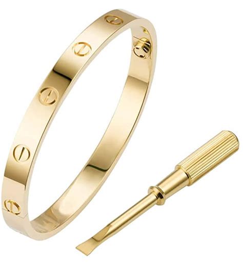 amazon cartier bracelet dupe|comparable cartier love bracelet.